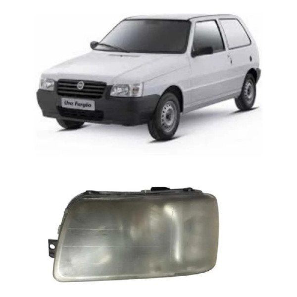 Farol Lado Esquerdo Fiat Uno Way 2012 Esquerdo/motorista Esquerdo/motorista