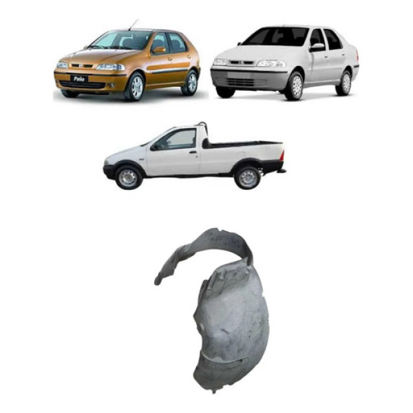 Parabarro Dianteiro Esquerdo Fiat Palio 1.0 2001 2006 (usado