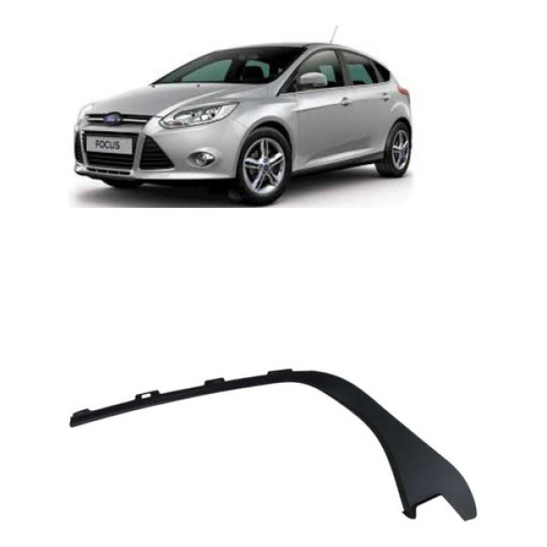 Moldura Acabamento Da Porta Traseira Direita Ford Focus 2016