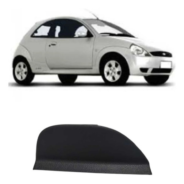 Acabamento Lateral Painel Ka 2000 A 2007 Preto