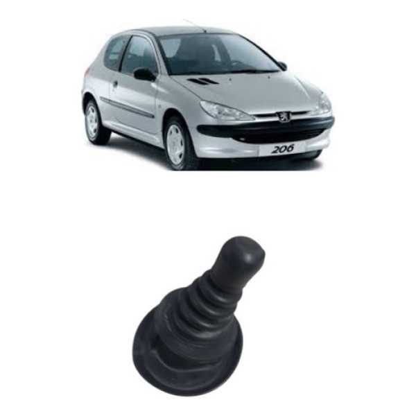 Borracha Controle Retrovisor Esquerdo  206 207 2012 Original