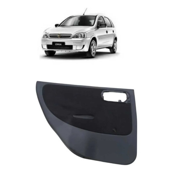 Forro Porta Traseira Esquerdo Gm Corsa 4p 2002 2012 Original
