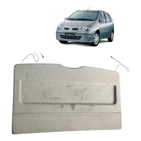 Tampão Bagagito Renault Scenic 2000 Cinza Cinza