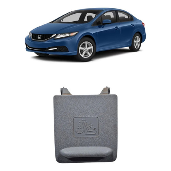 Tampa Cinto Traseiro Honda Civic 2016 Original