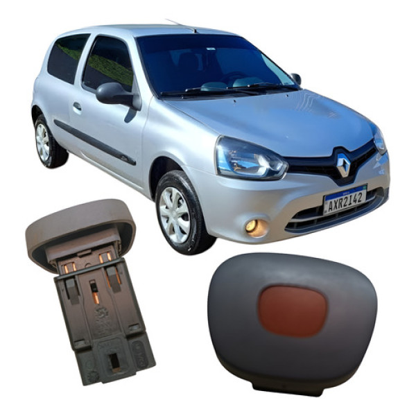 Botão Pisca Alerta Renault Clio #12.707 Cx121