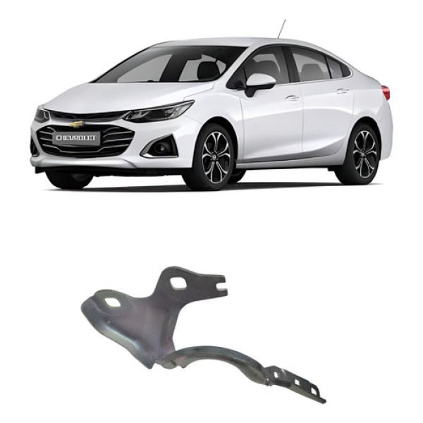 Dobradiça Esquerda Capô Gm Cruze 2017/2024 (84304688)