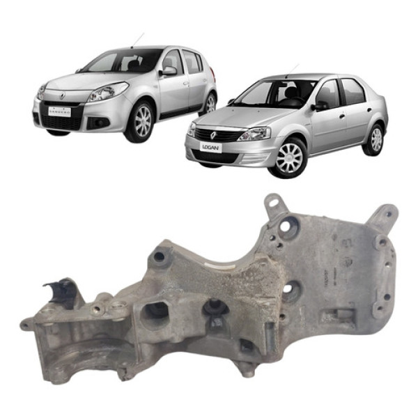 Suporte Alternador Compressor Sandero Logan 07 A 13