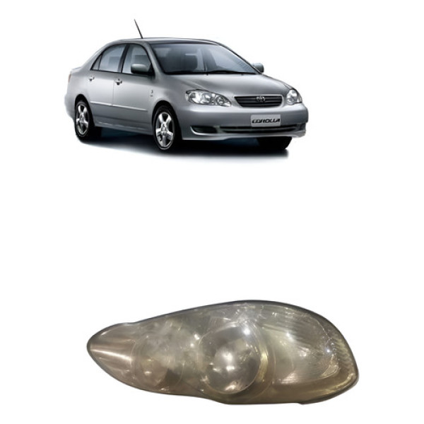 Farol Dianteiro Direito Toyota Corolla 05 /08 Original