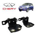 Dobradiça Porta Traseira Esquerda Chery Qq 2011 Cor Azul