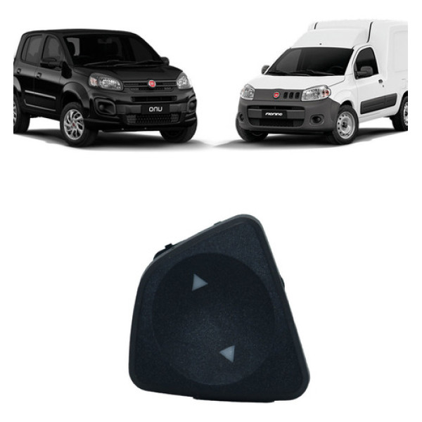 Botão Vidro Elétrico Fiorino Uno 2013 Em Diante 100179221