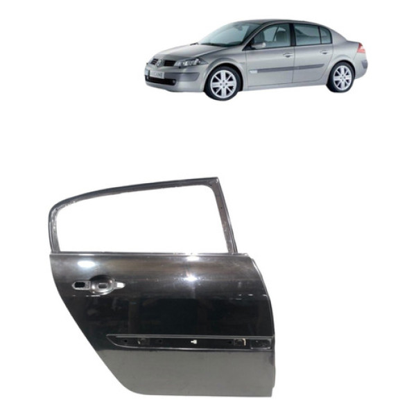 Porta Traseira Direita Renault Megane Sedan 2007 2008 2013