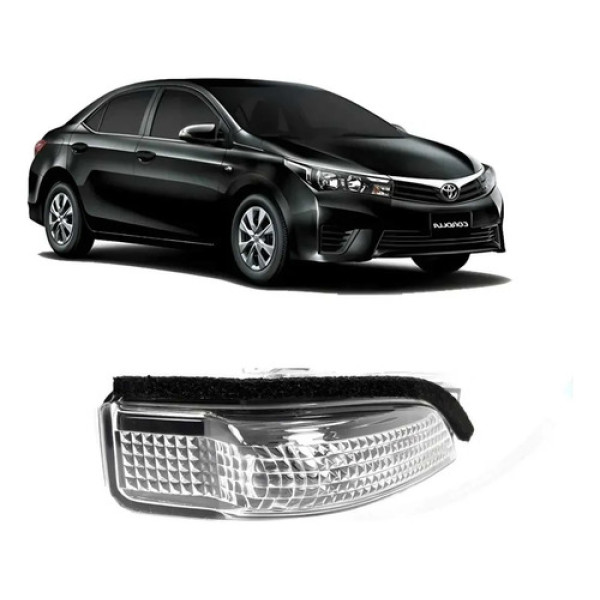 Pisca Seta Retrovisor L/d Corolla 2014 2015 2016 2017 2019 Cristal