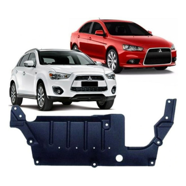 Protetor Carter Motor Outlander Asx Lancer 2011 2012 2013