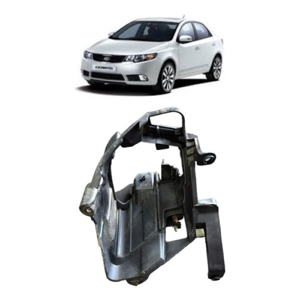 Suporte Esquerdo  Fixação Farol De Milha Cerato 2011 Detalhe