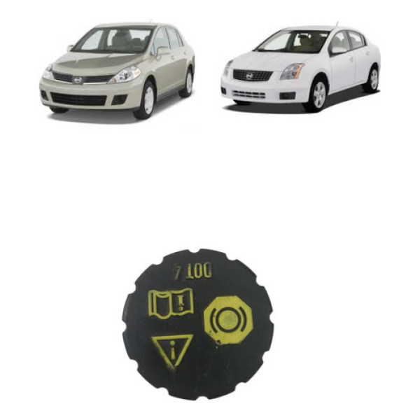 Tampa Reservatório Óleo Nissan Versa Sentra 07 /12