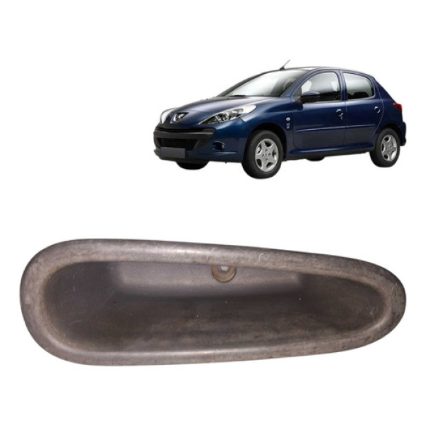 Moldura Puxador Porta Dienteira Esquerda Peugeot 206 207