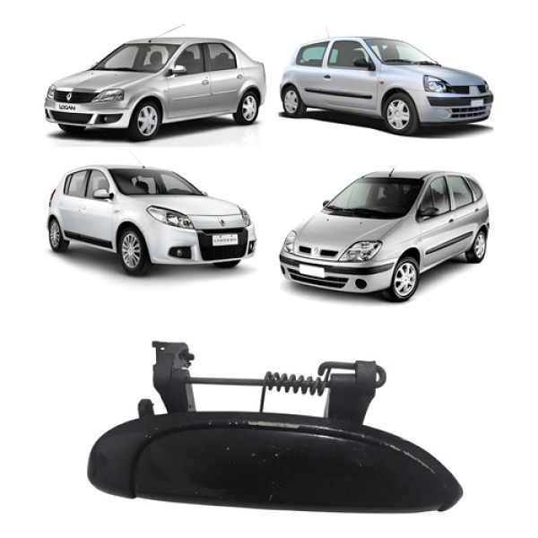Maçaneta Externa Direita - Clio Logan Sandero Scenic 1.6 16v