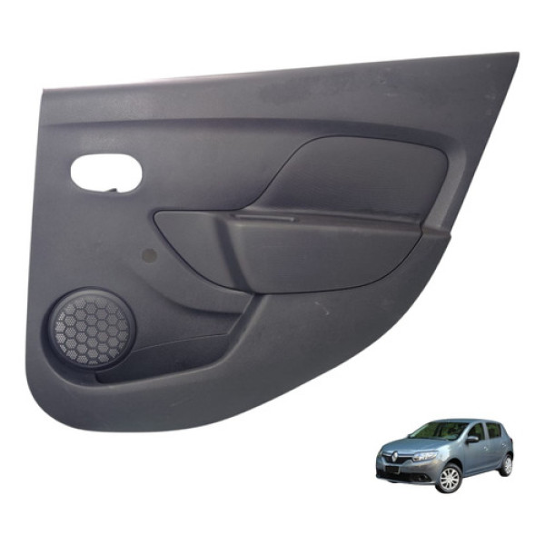 Forro Porta Traseira Direita Logan Sandero 2015 2017 Usado