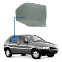 Vidro De Porta Palio 1996 97 98 99 A 2017 Traseira Direito
