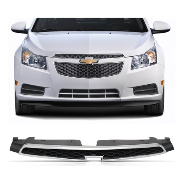 Grade Radiador Superior Cruze 2010 2011 12 2013 2014 Cromada