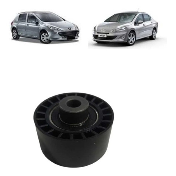 Polia Rolamento Tensor Correia Peugeot 308 408 2012 Preto