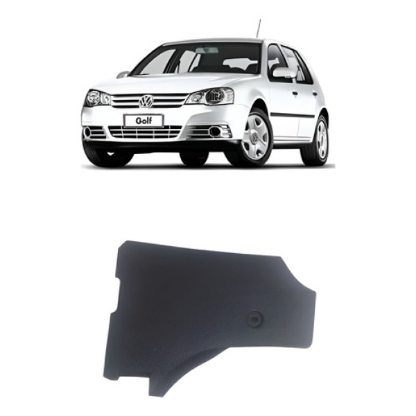 Acabamento Lateral Esquerdo Console Vw Golf 1999 2007 A 2014