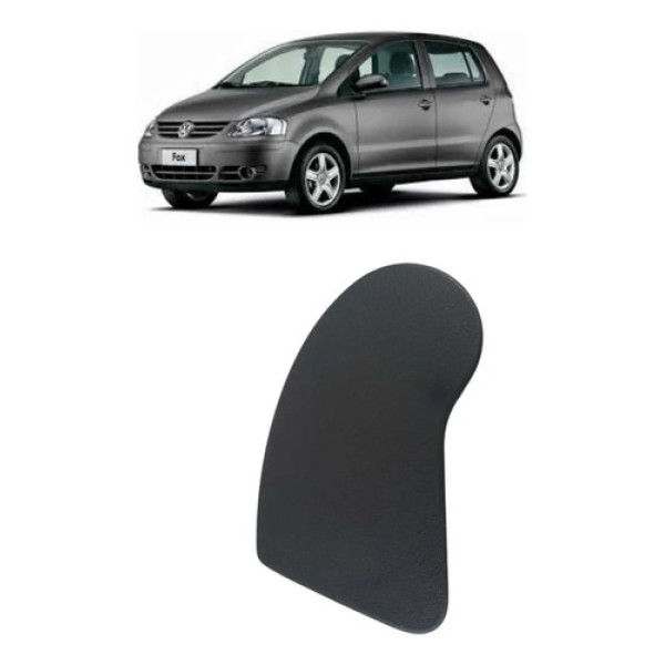 Moldura Lateral Banco Dianteiro Direito Volkswagen Fox 2006 Preto