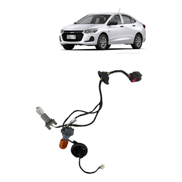 Chicote Soquete Lanterna Traseira Led Ônix Plus Hatch 20/23