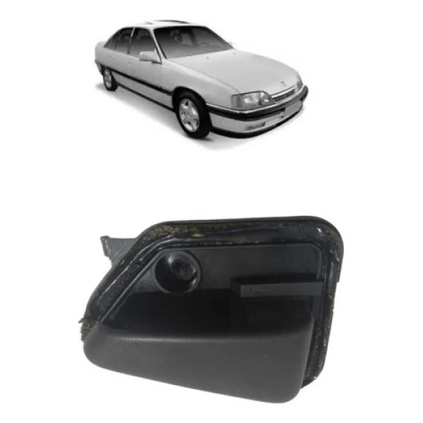 Maçaneta Interna Traseira Direita Gm Omega 1993/1998 Preto Preto Traseira