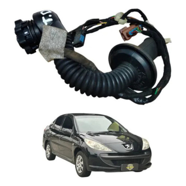 Chicote Porta Peugeot 207 2010 Traseiro Direito Usado