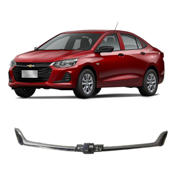 Moldura Grade Frontal Chevrolet Onix/onix Plus 20/23 Detalhe