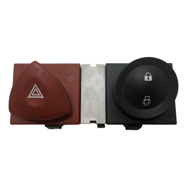 Comando/botao Pisca Alerta/trava Portas Megane 07/13