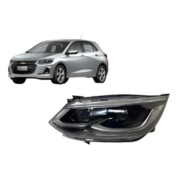 Farol Esquerdo Chevrolet Onix 2020/2023 - 26309590 *detalhe