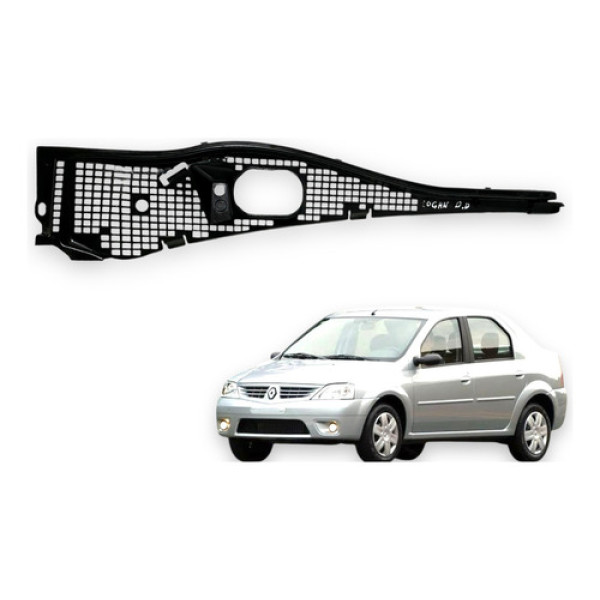 Grade Dianteiro Direita Churrasqueira Logan 1.6 2008 Usado