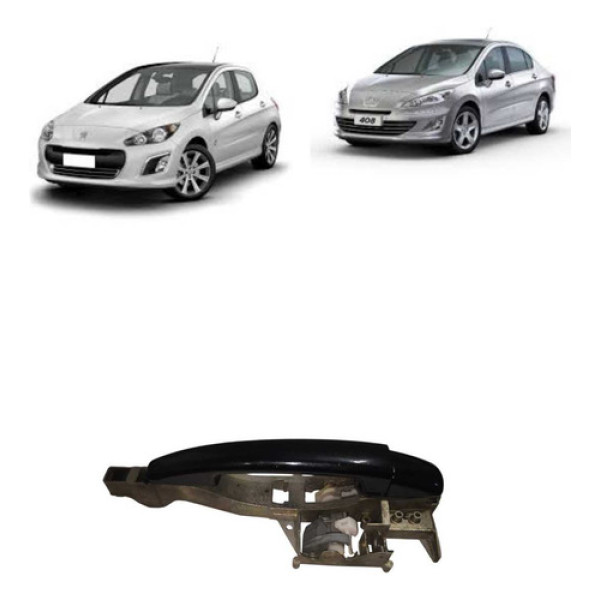Maçaneta Externa Dianteira Direita Peugeot 408 2012 Origina