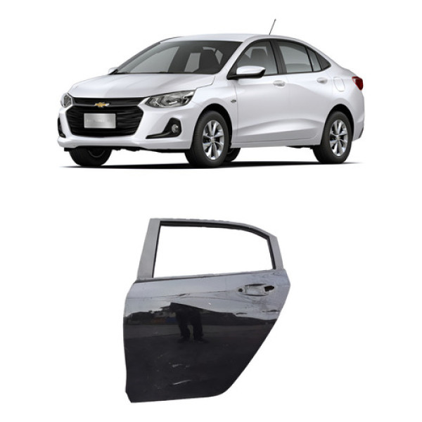 Porta Traseira  Esquerdo Onix Sedan 2020 A 2025 Original