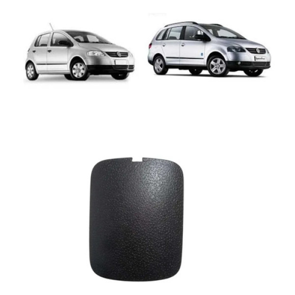 Tampa Console Freio Mao Volkswagen Fox Spacefox 2006 Detalhe