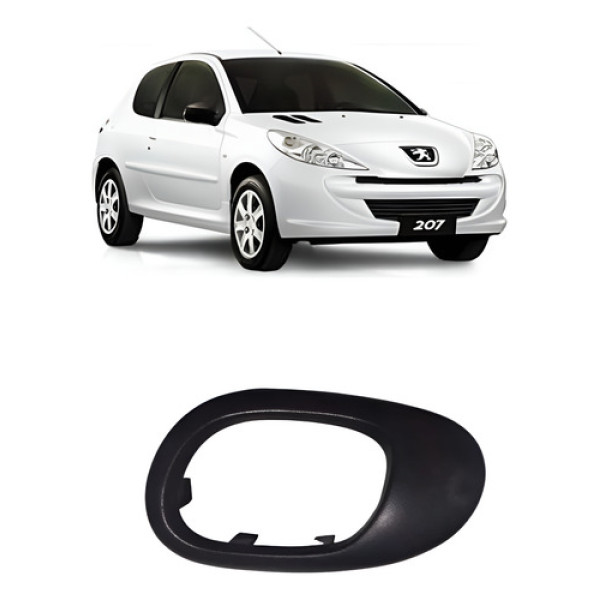 Moldura Maçaneta Traseira Direita Peugeot 206 9628404977