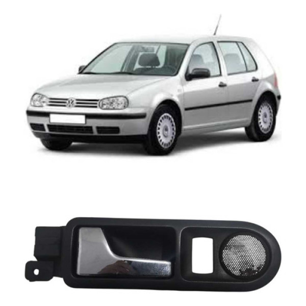 Maçaneta Interna Traseira Esquerda Vw Golf 99/07