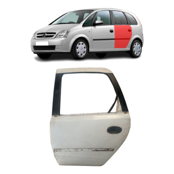 Porta Traseira Esquerda Meriva 2009 2010 2011