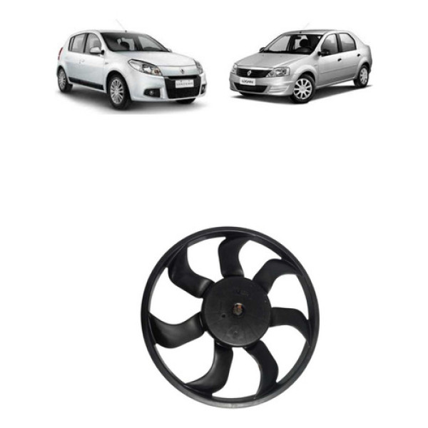 Motor De Ventoinha Renault Sandero Logan 2013/2019