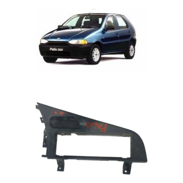 Moldura Radio Painel Central Fiat Palio 1996 1998 2001 Usado