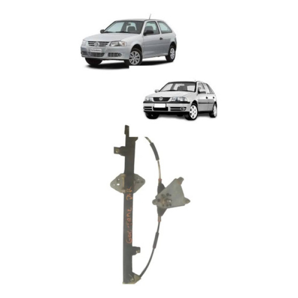 Máquina Vidro Traseiro Direito Gol G4 2006