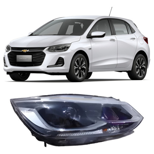 Farol Direito Led Onix 2020 2021 2022 2023 2024 Original