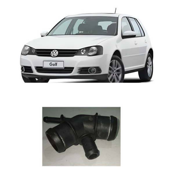 Conexão Fluxo De Água Vw Golf Bora Audi A3 087223