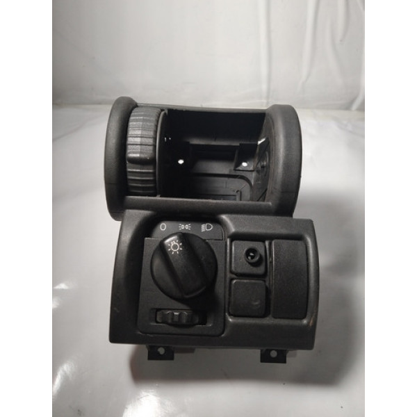 Moldura Difusor Ar / Chave Luz Farol Milha Gm Corsa 96/01