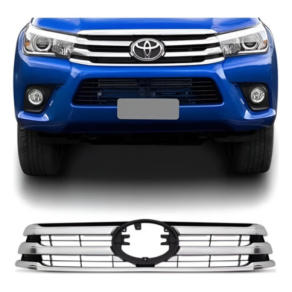 Grade Cromada Toyota Hilux 2016 2017 2018