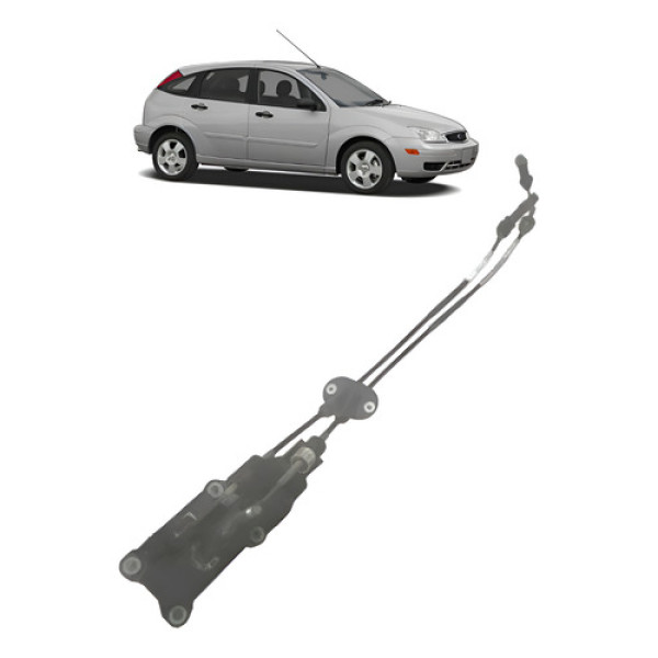 Caixa Seletora Com Cabos Ford Focus 2006
