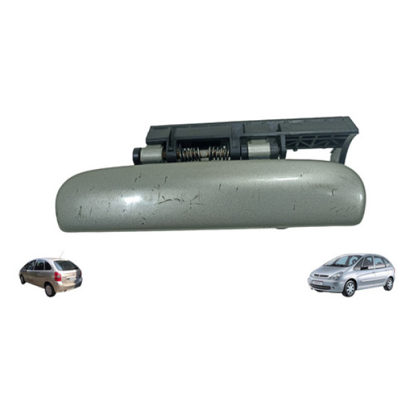 Macaneta Porta Externa Xsara Picasso 2008 Traseira Esquerda