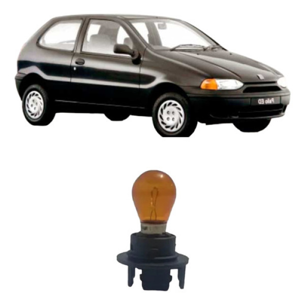 Soquete Lanterna Pisca Com Lâmpada Fiat Palio 96/00